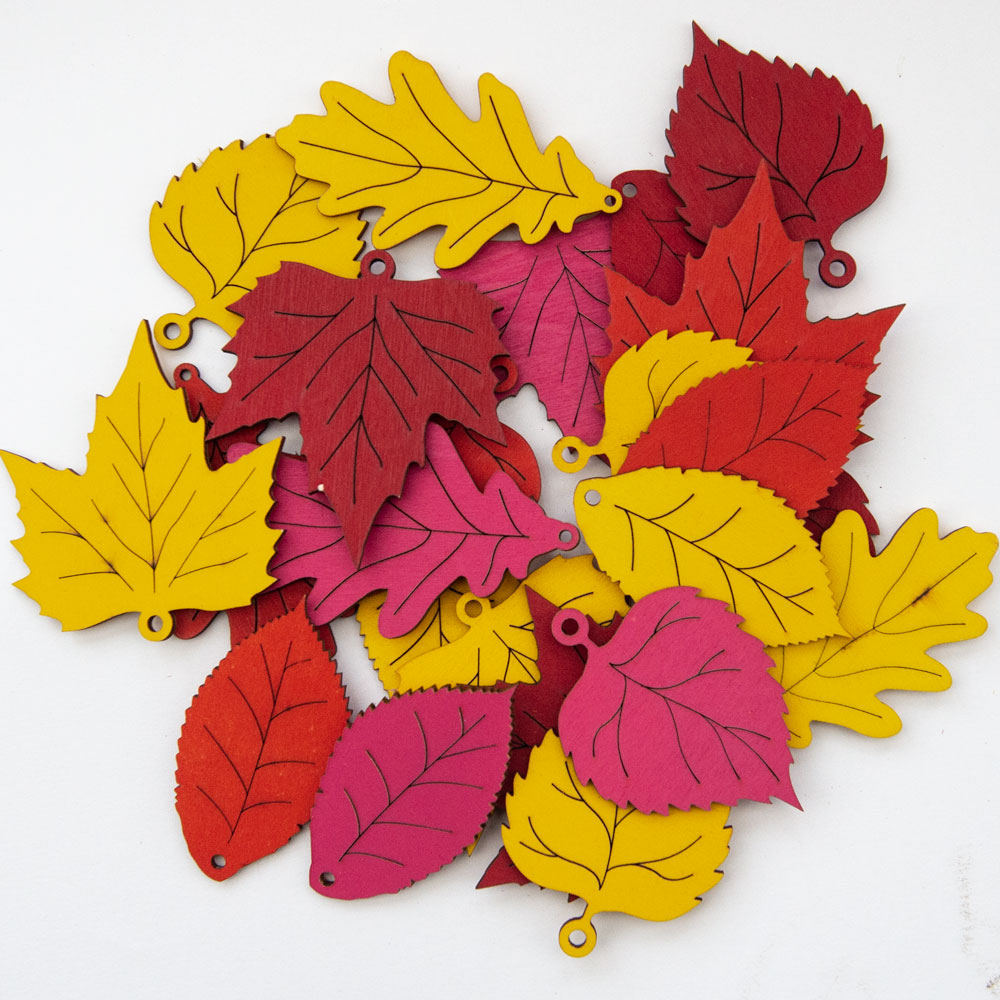 Laser-Cut Leaves