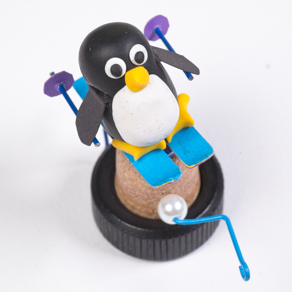 Skiing Penguin